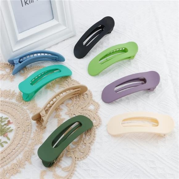 8 Pack Hair Clips,  Alligator Hair Clips 🌻🦋🌈 - Picture 7 of 7